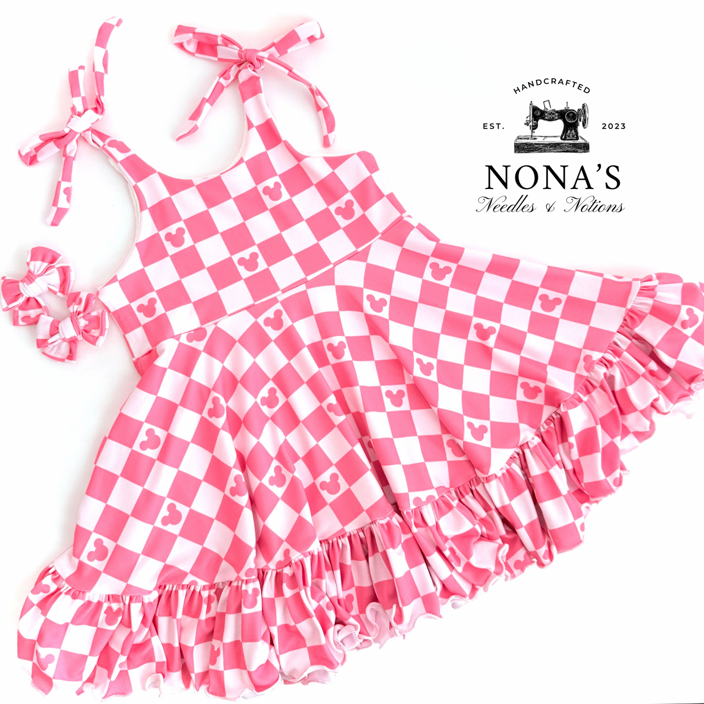 Camellia Ruffle Dress Set