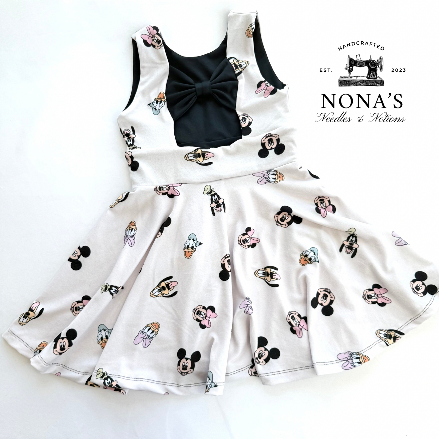 Mickey's Bow Twirl Dress